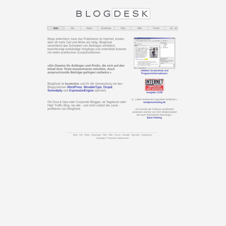 A complete backup of blogdesk.org