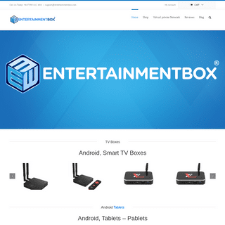 A complete backup of entertainmentbox.com