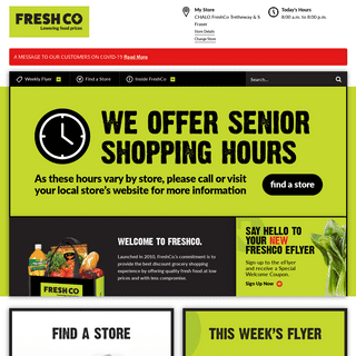 A complete backup of freshco.com