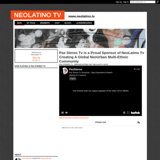 A complete backup of neolatino.ning.com