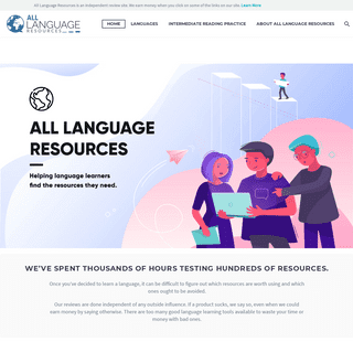 A complete backup of alllanguageresources.com