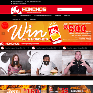 A complete backup of honchos.co.za