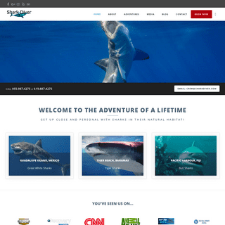 A complete backup of sharkdiver.com