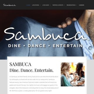 A complete backup of sambucarestaurant.com