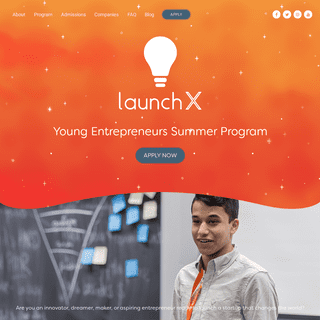 LaunchX - Young Entrepreneurs Program