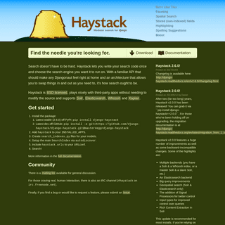 A complete backup of haystacksearch.org
