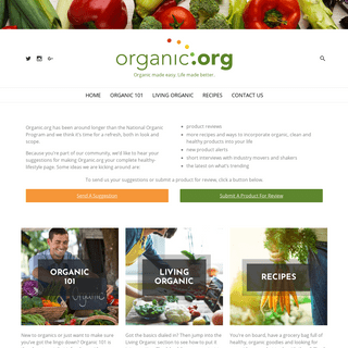 Home - organic.org
