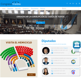 A complete backup of congresovisible.com