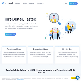 Jobsoid- Recruiting Software for Businesses & Agencies