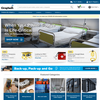 A complete backup of graybar.com