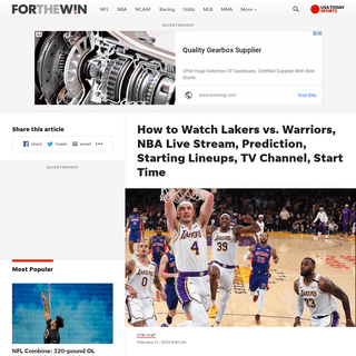 A complete backup of ftw.usatoday.com/2020/02/how-to-watch-lakers-vs-warriors-nba-live-stream-prediction-starting-lineups-tv-cha