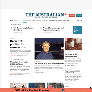 A complete backup of theaustralian.com.au