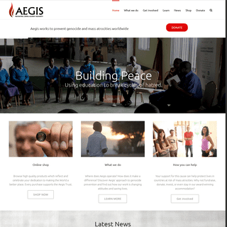 Aegis Trust - Preventing Genocide & Crimes Against Humanity