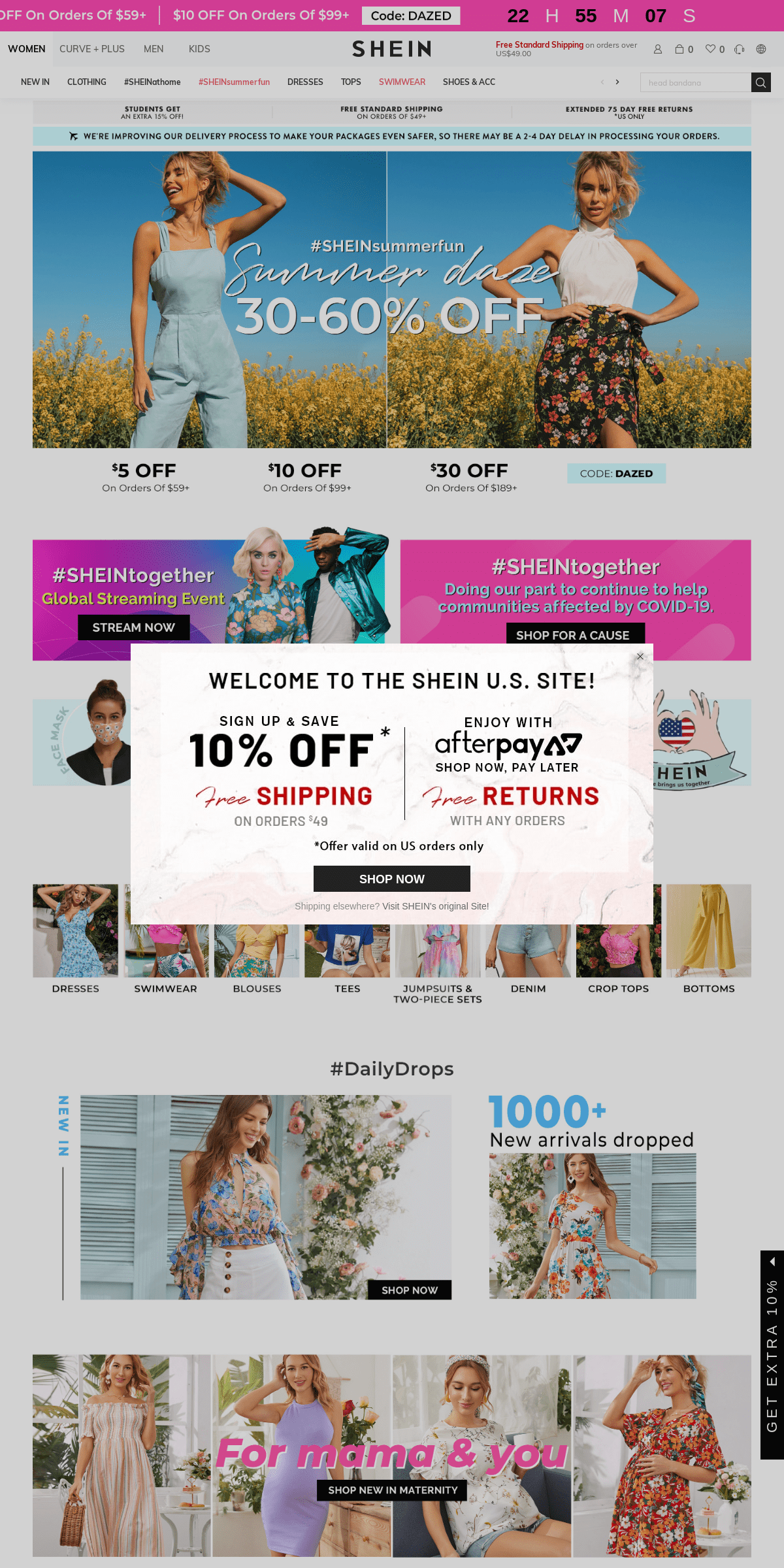 A complete backup of shein.com
