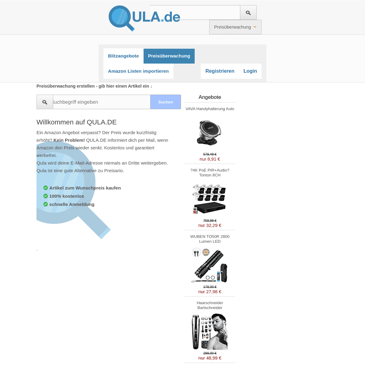 A complete backup of qula.de