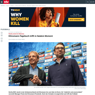 A complete backup of www.n-tv.de/sport/fussball/Klinsmann-Tagebuch-trifft-in-fatalem-Moment-article21604101.html