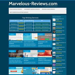A complete backup of marvelous-reviews.com