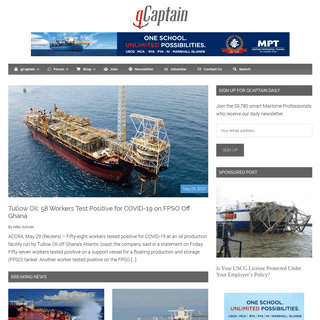 gCaptain â€“ Maritime News