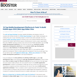 A complete backup of problogbooster.com