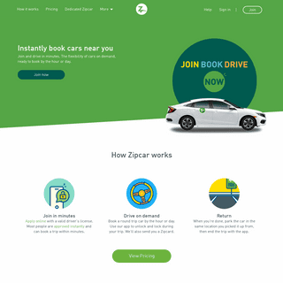A complete backup of zipcar.com
