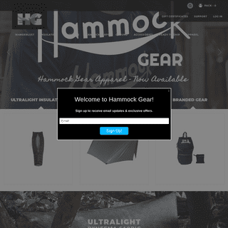 A complete backup of hammockgear.com