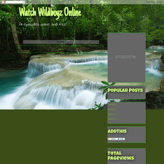 A complete backup of watchwildboyz.blogspot.com