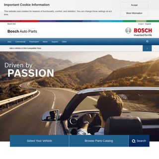 Home - Bosch Auto Parts