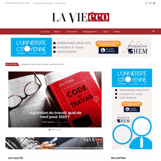 A complete backup of lavieeco.com