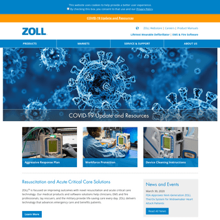 A complete backup of zoll.com