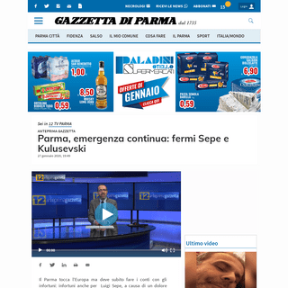 A complete backup of www.gazzettadiparma.it/mediagallery/tv-parma/2020/01/27/news/parma_emergenza_continua_fermi_sepe_e_kulusevs