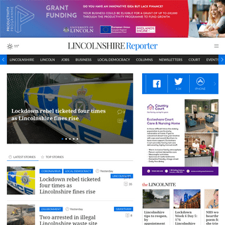 A complete backup of lincolnshirereporter.co.uk