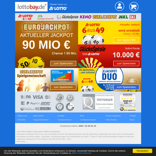 A complete backup of lottobay.de