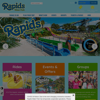 A complete backup of rapidswaterpark.com