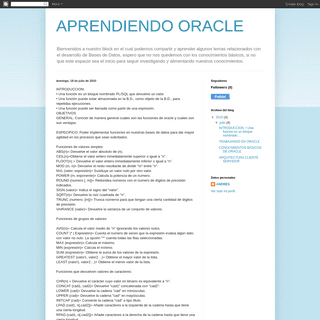 A complete backup of aprendiendo-oracle.blogspot.com