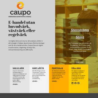 A complete backup of caupo.se