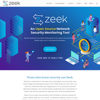 A complete backup of zeek.org