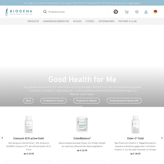 BIOGENA - Good Health for Me - biogena.com