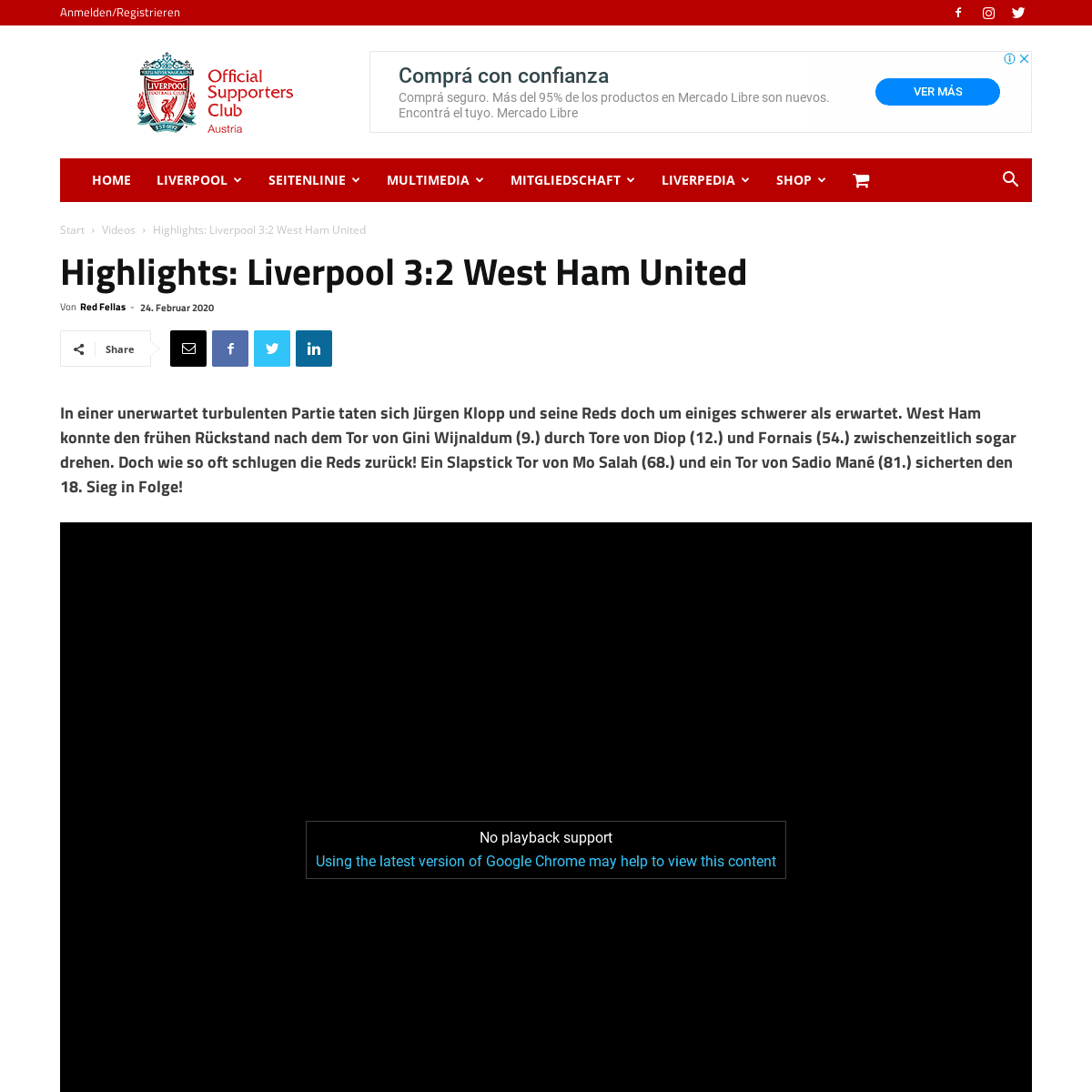 A complete backup of www.redfellas.org/2020/02/24/highlights-liverpool-32-west-ham-united/