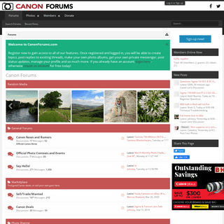 A complete backup of canonforums.com