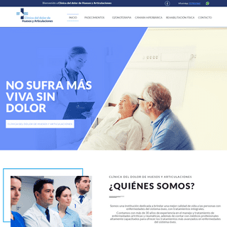 A complete backup of clinicadeldolordehuesos.com