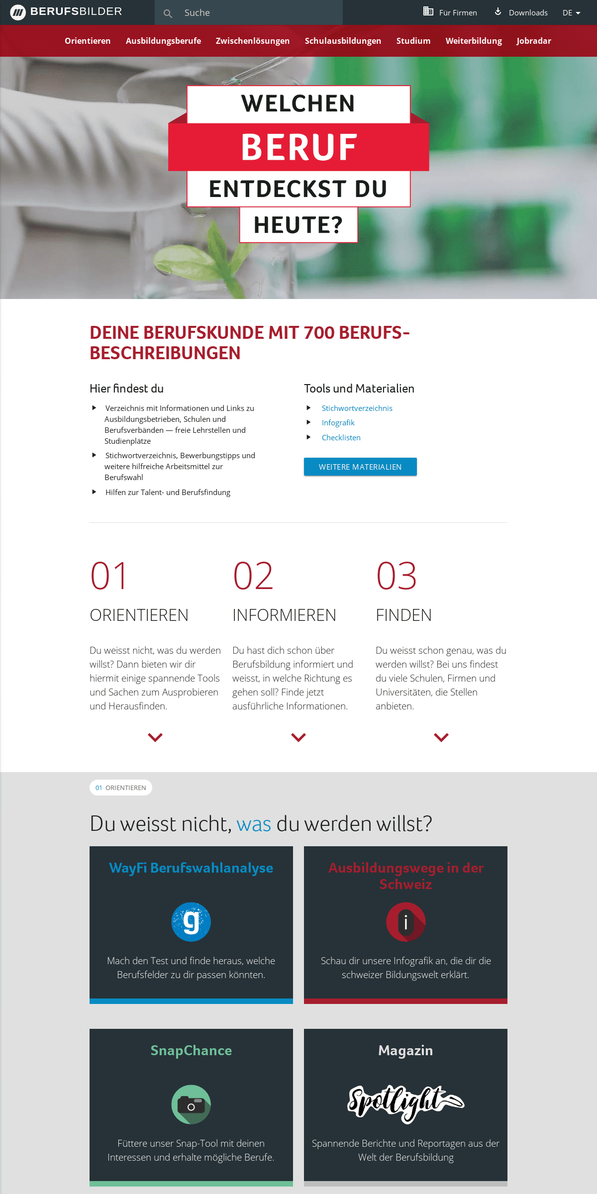 A complete backup of berufskunde.com