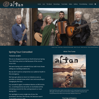 A complete backup of altan.ie
