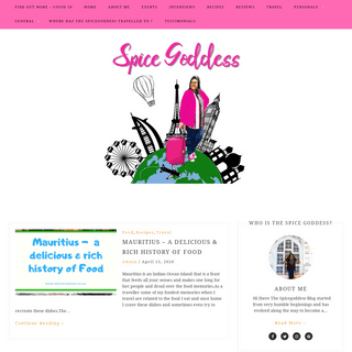 Spice Goddess - A Lifestyle Blog