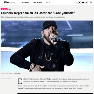 A complete backup of www.filo.news/cine-y-series/Eminem-sorprendio-en-los-Oscars-con-Lose-yourself-20200209-0028.html
