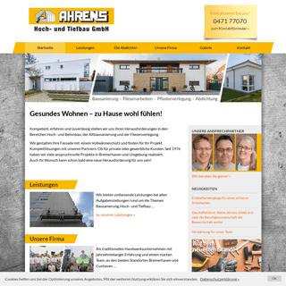 A complete backup of ahrens-gmbh.de