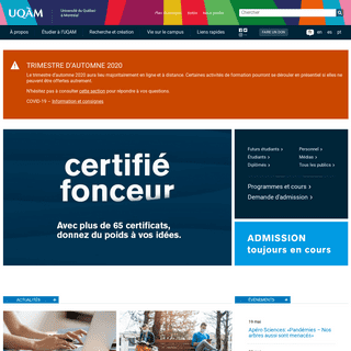 A complete backup of uqam.ca