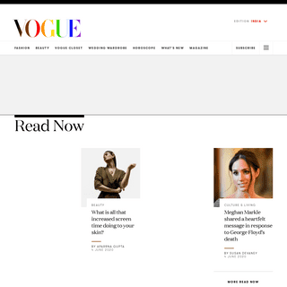 A complete backup of vogue.in