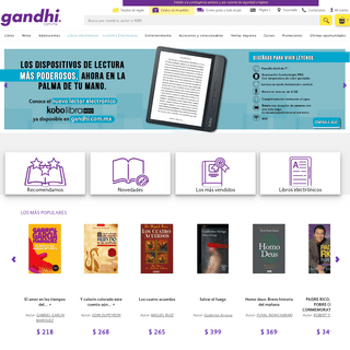 LibrerÃ­as Gandhi - Busca entre miles de Libros y Encuentra el Tuyo