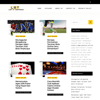 Situs Berita Terpopuler Daftar Judi Bola Casino Poker Online Terbaik