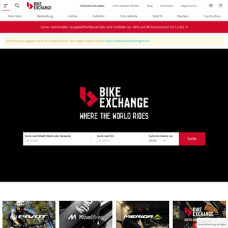 BikeExchange - GroÃŸer Fahrrad Online Shop & Marktplatz